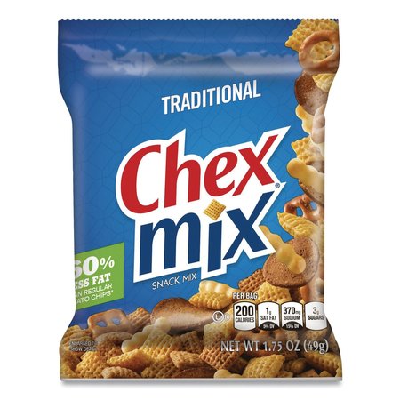 CHEX MIX Traditional Snack Mix, 1.75 oz Snack Pack, PK60, 60PK GEM1240